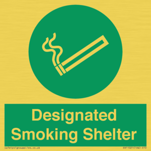 Designated Smoking Shelter